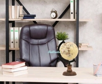 Balliatic Educational World 5 inch Globe with Wooden Stand - Cream